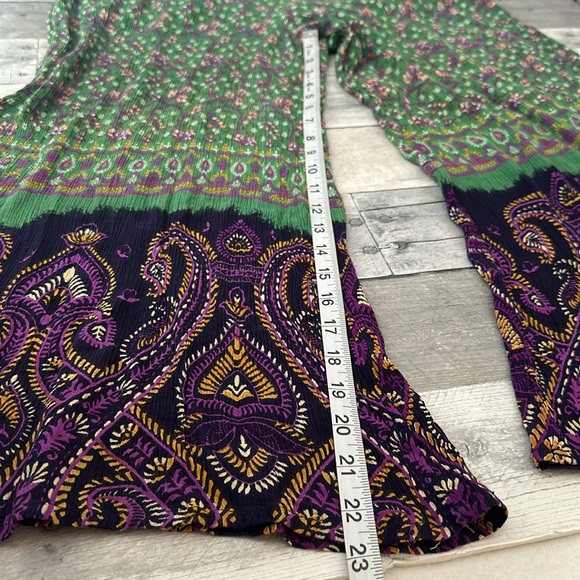 URBAN OUTFITTERS | Culotte Boho Printed Smocked Jumpsuit S - Picture 8 of 12